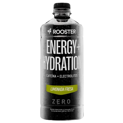 Rooster Energy + Hydration sabor Limonada Fresa